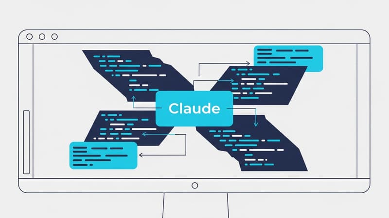 Redesigning Claude Code on desktop for parallel agents - AI technology illustration