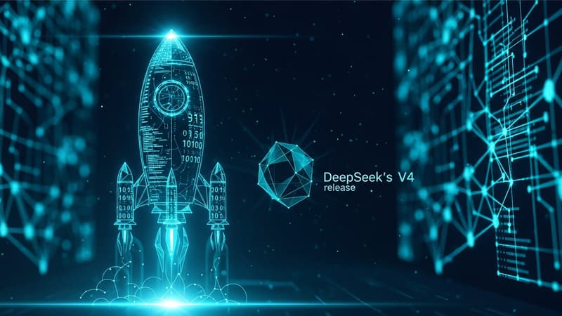 China’s Moonshot AI Launches New Coding Model Ahead of DeepSeek’s V4 Release - AI technology illustration