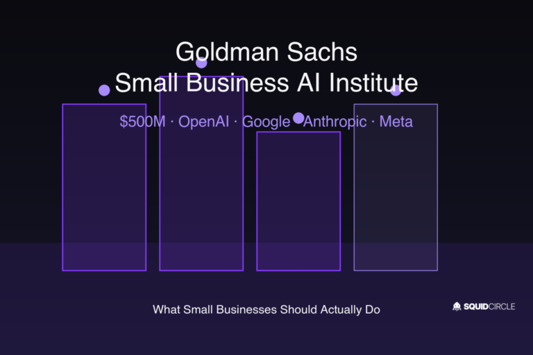 Goldman’s $500M AI Institute: Free SMB Training